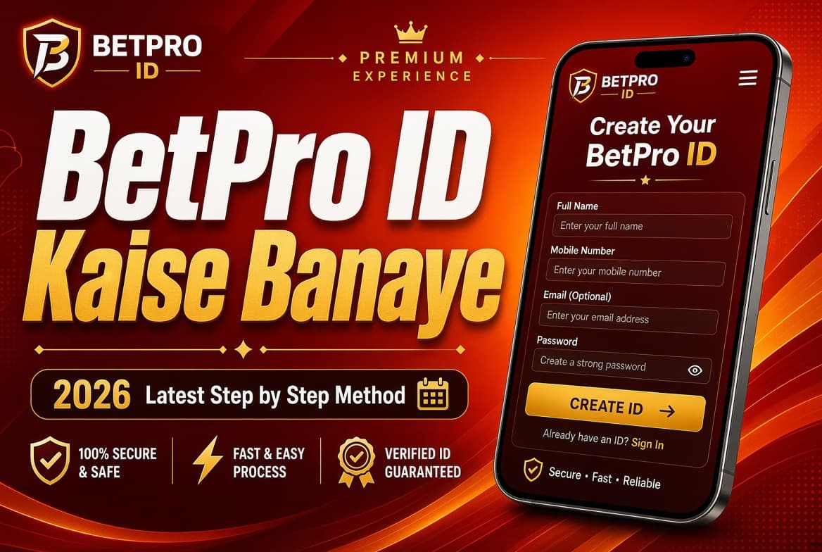 BetPro ID Kaise Banaye 2026 – Latest Step by Step Method