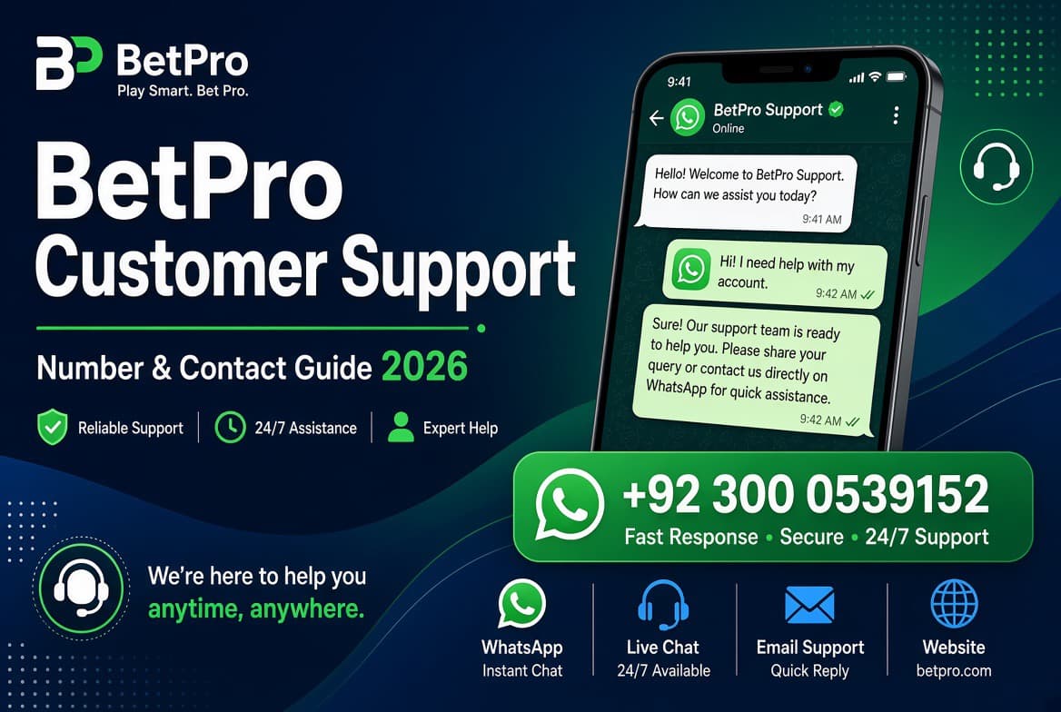 BetPro Customer Support Number & Contact Guide 2026